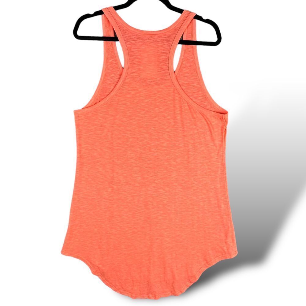La Mode NWT Women's Vibrant Coral Racerback Tank Dress Size XL Beach Cruise - Picture 2 of 8